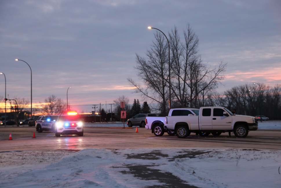 UPDATE Emergency crews attend twovehicle accident on Thatcher Drive